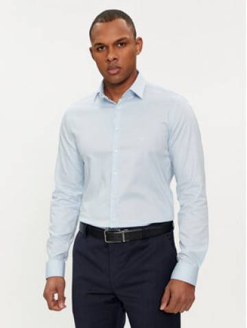 Calvin Klein Сорочка Micro Dot K10K112884 Блакитний Slim Fit Calvin Klein Сорочка Micro Dot K10K112884 Блакитний Slim Fit