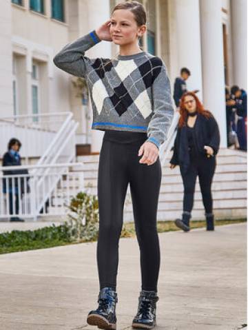 Mayoral Легінси 7.744 Чорний Slim Fit Mayoral Легінси 7.744 Чорний Slim Fit