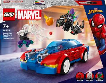 Конструктор LEGO Marvel Автомобіль для перегонів Людини-Павука й Зелений Гоблін з отрутою Венома (76279) Конструктор LEGO Marvel Автомобіль для перегонів Людини-Павука й Зелений Гоблін з отрутою Венома (76279)