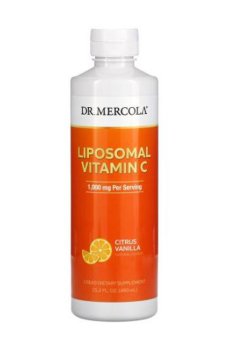 Витамин C Dr. Mercola Liposomal Vitamin C 1000 мг в жидкости, 450 мл