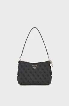 Женская темно-серая сумка с узором Серый ONESIZE Guess HWESG9.51018;CLO