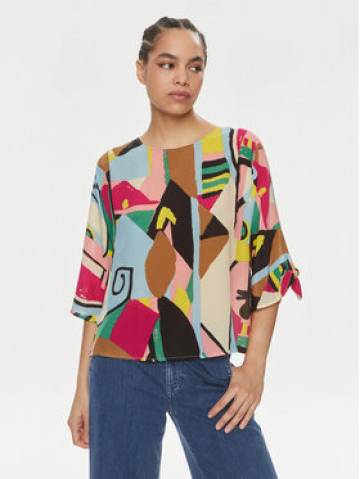 Weekend Max Mara Блузка Pomposa 2415111072 Кольоровий Regular Fit Weekend Max Mara Блузка Pomposa 2415111072 Кольоровий Regular Fit