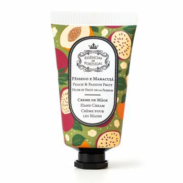 Крем для рук Essencias De Portugal Natura Hand Cream Peach & Passion Fruit Персик и маракуйя, 50 мл Крем для рук Essencias De Portugal Natura Hand Cream Peach & Passion Fruit Персик и маракуйя, 50 мл