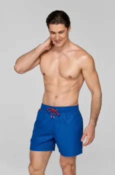 Мужские синие плавательные шорты Синий M MARC&ANDRE MS23-01