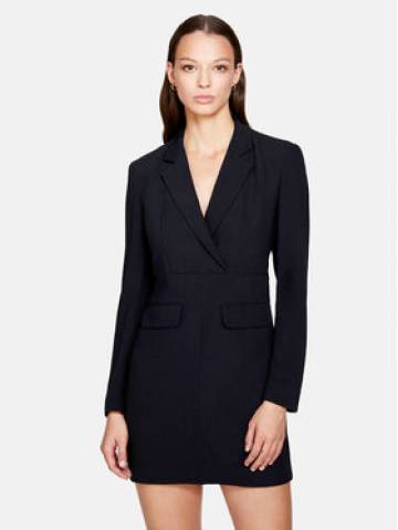 Sisley Повсякденна сукня 4O87LV04J Чорний Regular Fit Sisley Повсякденна сукня 4O87LV04J Чорний Regular Fit