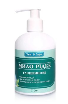 Жидкое мыло Clean & Sujee Глицериновое, 270 мл