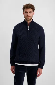 Мужская темно-синяя кофта Синий S Pierre Cardin PC.-C5 51552.5117