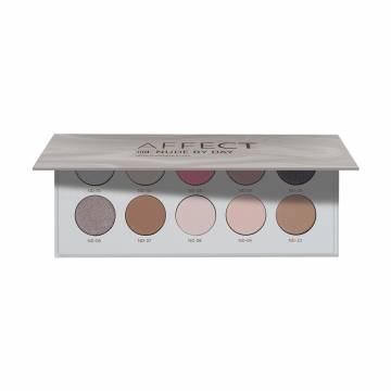 Палетка теней для век Affect Cosmetics Nude By Day Eyeshadows Palette, 25 г Палетка теней для век Affect Cosmetics Nude By Day Eyeshadows Palette, 25 г