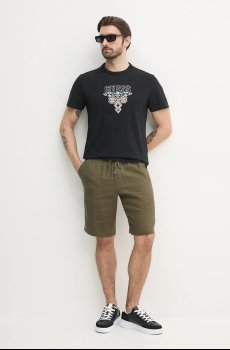 Хлопковая футболка Guess