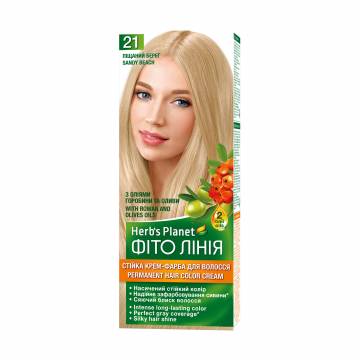 Краска для волос Фіто лінія Herbs Planet 21 Песчаный берег, 130 мл Краска для волос Фіто лінія Herbs Planet 21 Песчаный берег, 130 мл