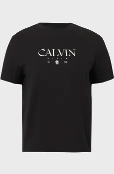 Женская черная футболка CONCEPT Черный M Calvin Klein Jeans LV047E813G