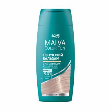 Уценка! Тонирующий бальзам Acme Color Malva Color Ton для осветленно-светлых волос, 9.01 Холодная ваниль, 180 мл Уценка! Тонирующий бальзам Acme Color Malva Color Ton для осветленно-светлых волос, 9.01 Холодная ваниль, 180 мл