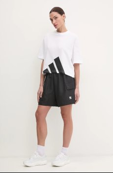 Хлопковая футболка adidas Essentials