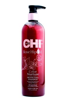 Защитный шампунь для окрашенных волос CHI Rose Hip Oil Color Nurture Protecting, 739 мл