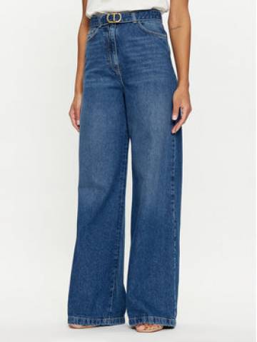TWINSET Джинси 241TP2662 Голубий Wide Leg TWINSET Джинси 241TP2662 Голубий Wide Leg