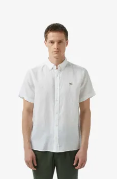 Мужская белая рубашка Белый 41 Lacoste CH5699T001