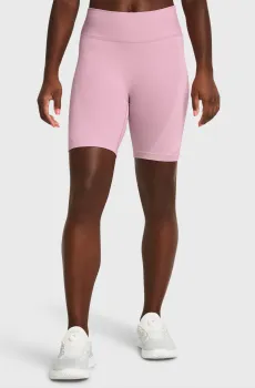 Женские розовые велосипедки Vanish Elite Seamless Short Розовый XS Under Armour 1383626-650