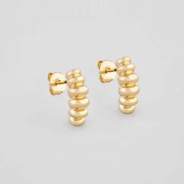 Серебряные серьги с позолотой Minimal DE6434 Серебряные серьги с позолотой Minimal DE6434