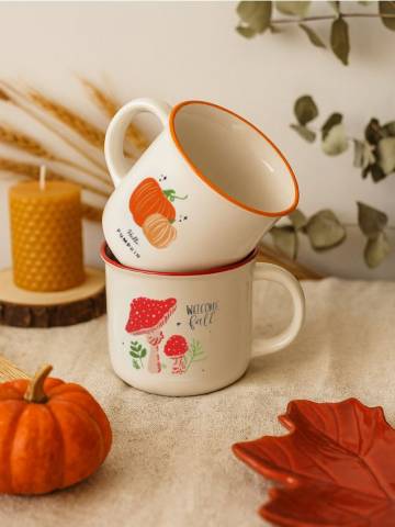 Кружки 2 упаковки - різнобарвний