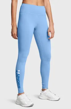 Женские голубые тайтсы Campus Graphic Legging Голубой XS Under Armour 1386483-465