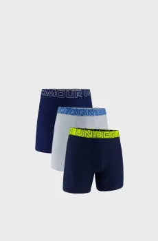 Мужские боксеры (3 шт) UA PERFORMANCE TECH MESH -SOLID 6 3pk Разноцветный XL Under Armour 1383884-034
