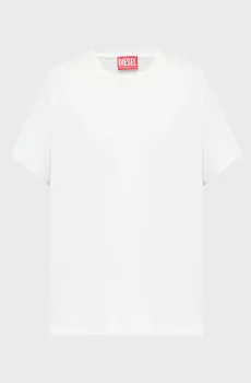 Женская белая футболка T-NORMY-S2 MAGLIETTA Белый XS Diesel A20305 0DCCP