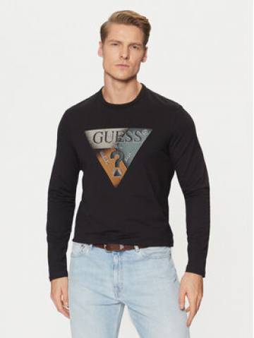 Guess Longsleeve M5RI15 J1314 Чорний Slim Fit Guess Longsleeve M5RI15 J1314 Чорний Slim Fit