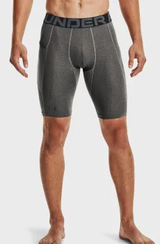 Мужские серые тайтсы UA HG Armour Lng Shorts Серый XXL Under Armour 1361602-090