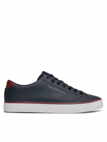 Tommy Hilfiger Снікерcи Th Hi Vulc Core Low Leather FM0FM05041 Cиній Tommy Hilfiger Снікерcи Th Hi Vulc Core Low Leather FM0FM05041 Cиній