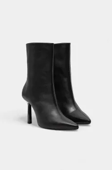Женские черные ботильоны Черный 37 HUGO 5863
