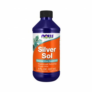 Коллоидное серебро NOW foods Silver Sol в жидкости, 237 мл Коллоидное серебро NOW foods Silver Sol в жидкости, 237 мл