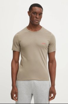 Хлопковая футболка HUGO 3 шт T-SHIRT RN TRIPLET P