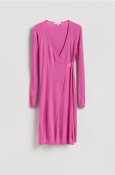 Reserved - Сукня з віскози - рожевий - 497IY-30X
