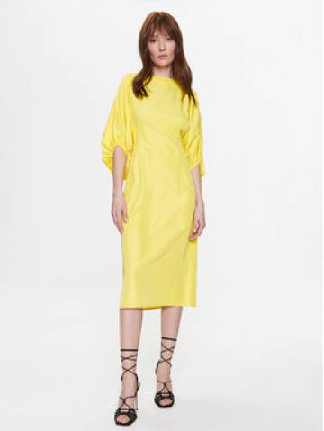 Silvian Heach Повсякденна сукня GPP23447VE Жовтий Regular Fit Silvian Heach Повсякденна сукня GPP23447VE Жовтий Regular Fit