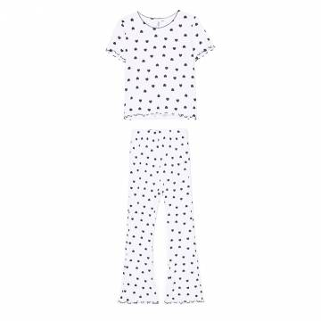 Cropp - Піжамний комплект із двох предметів - білий Cropp - Піжамний комплект із двох предметів - білий