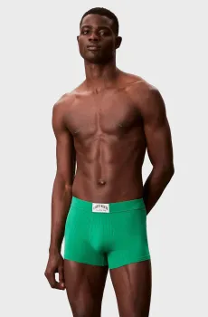Мужские зеленые боксеры TRUNK Зеленый XL Calvin Klein LV00NB4504
