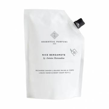 Парфюмированное жидкое мыло для рук и тела Essential Parfums Nice Bergamote Body and Hand Soap унисекс, 500 мл (дойпак) Парфюмированное жидкое мыло для рук и тела Essential Parfums Nice Bergamote Body and Hand Soap унисекс, 500 мл (дойпак)