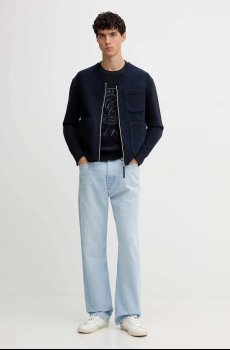 Хлопковый свитер United Colors of Benetton