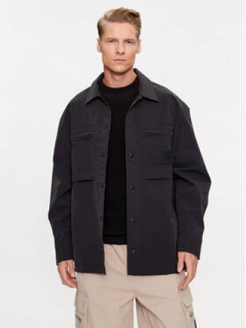 Calvin Klein Jeans Сорочка J30J323517 Чорний Relaxed Fit Calvin Klein Jeans Сорочка J30J323517 Чорний Relaxed Fit
