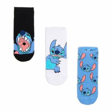 Cropp - Короткі шкарпетки, 3 пари Lilo & Stich - синій Cropp - Короткі шкарпетки, 3 пари Lilo & Stich - синій