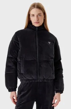 Женская черная куртка Черный XS Guess V4BL03.K0232;JBLK