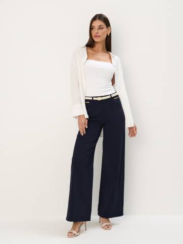 Mohito - ШТАНИ - сталевий синій - 38