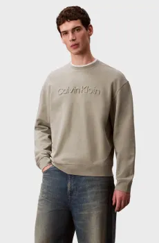 Мужской мятный свитшот SPORTSWEAR GRAPHIC Ментоловый XXL Calvin Klein LV04LF230G