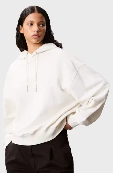 Женское белое худи  French Terry PO Белый XXS Calvin Klein LV044C210G