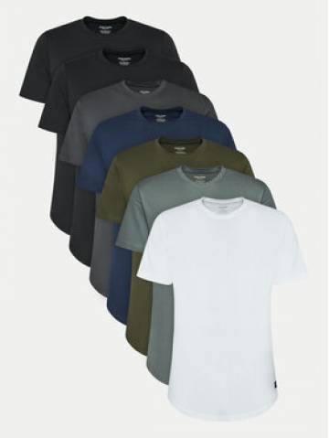Jack&Jones Набір з 7 футболок Noa 12195439 Кольоровий Long Line Fit Jack&Jones Набір з 7 футболок Noa 12195439 Кольоровий Long Line Fit