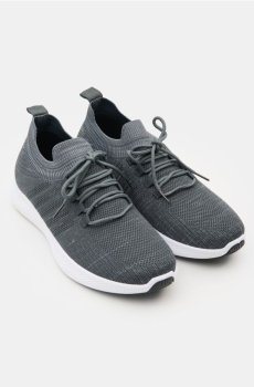Спортивні кеди з сітчастим верхом - сірий