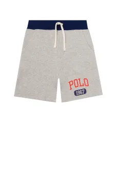 Детские серые шорты Серый 8Y Polo Ralph Lauren 323834925002