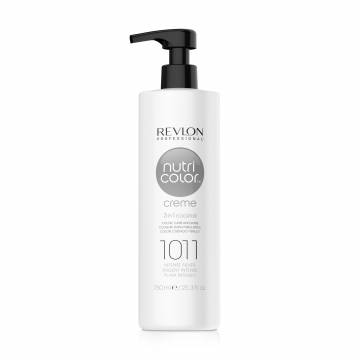 Тонирующий бальзам для прямого окрашивания Revlon Professional Nutri Color Creme 1011 Intensive Silver, 750 мл Тонирующий бальзам для прямого окрашивания Revlon Professional Nutri Color Creme 1011 Intensive Silver, 750 мл