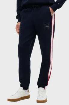 Мужские темно-синие спортивные брюки PIQUE Синий XL Tommy Hilfiger MW0MW44995