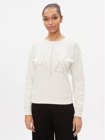 Armani Exchange Світшот 3DYM11 YJEBZ 1125 Écru Regular Fit Armani Exchange Світшот 3DYM11 YJEBZ 1125 Écru Regular Fit